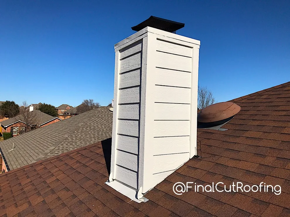 Chimney Cladding Restoration by Final Cut Roofing And Construction, LLC - Photo 5