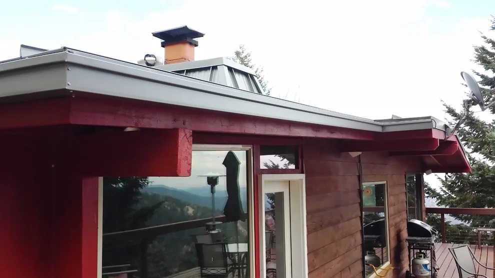 Cold Creek Canyon Box Gutter Project by Precision Seamless Gutters LLC - Photo 2
