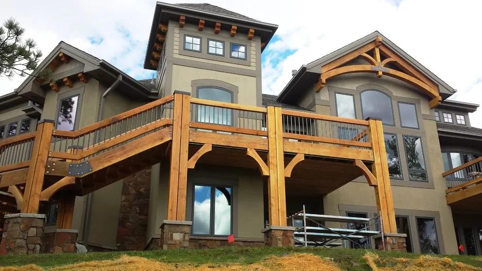 Custom Home Seamless Box Gutters by Precision Seamless Gutters LLC - Photo 9