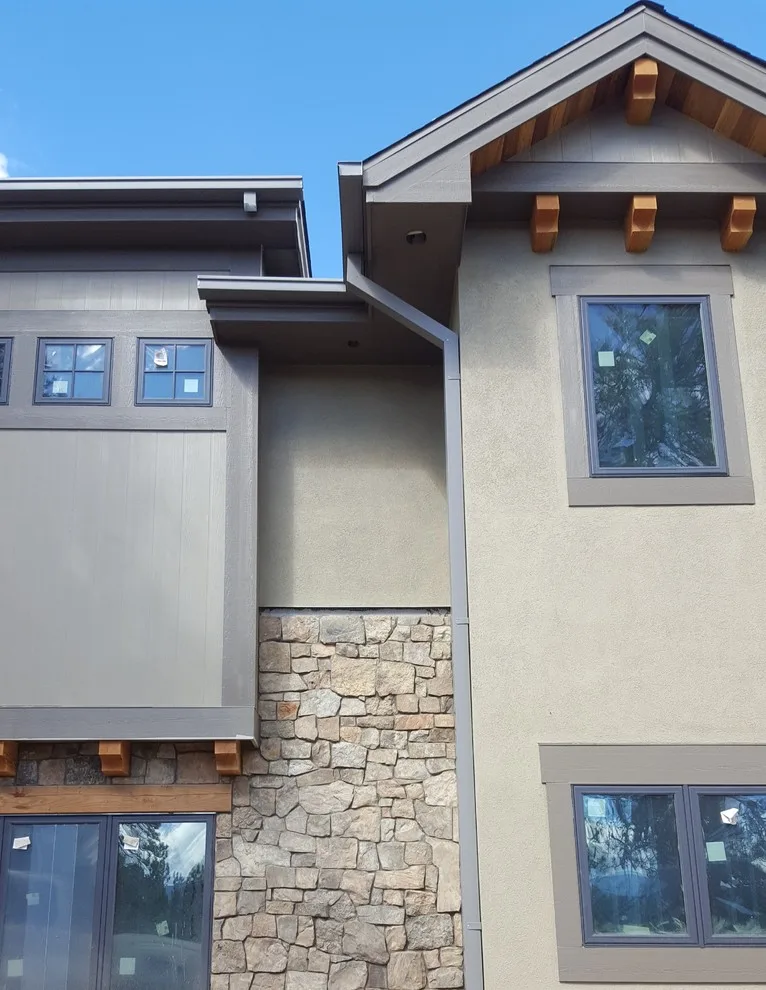 Custom Home Seamless Box Gutters by Precision Seamless Gutters LLC - Photo 5