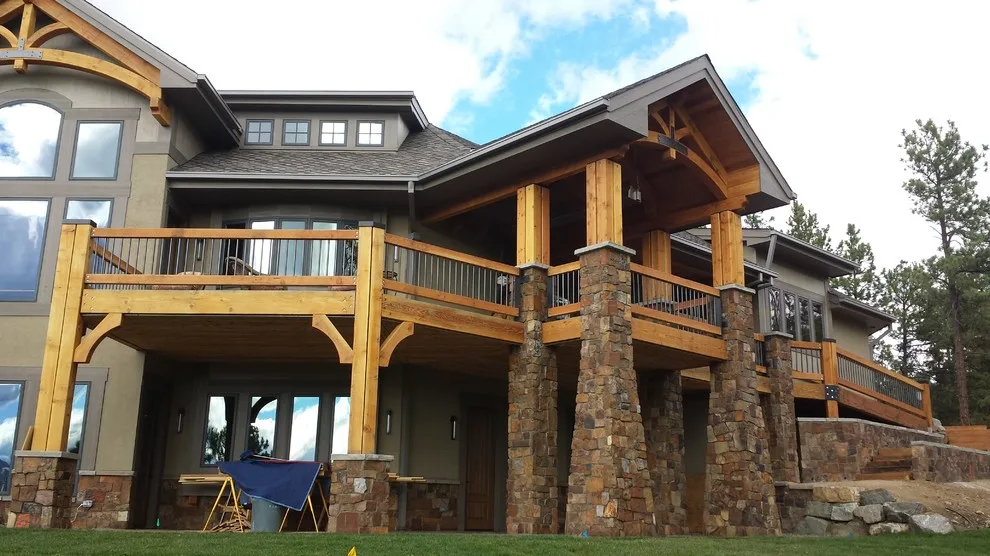 Custom Home Seamless Box Gutters by Precision Seamless Gutters LLC - Photo 4