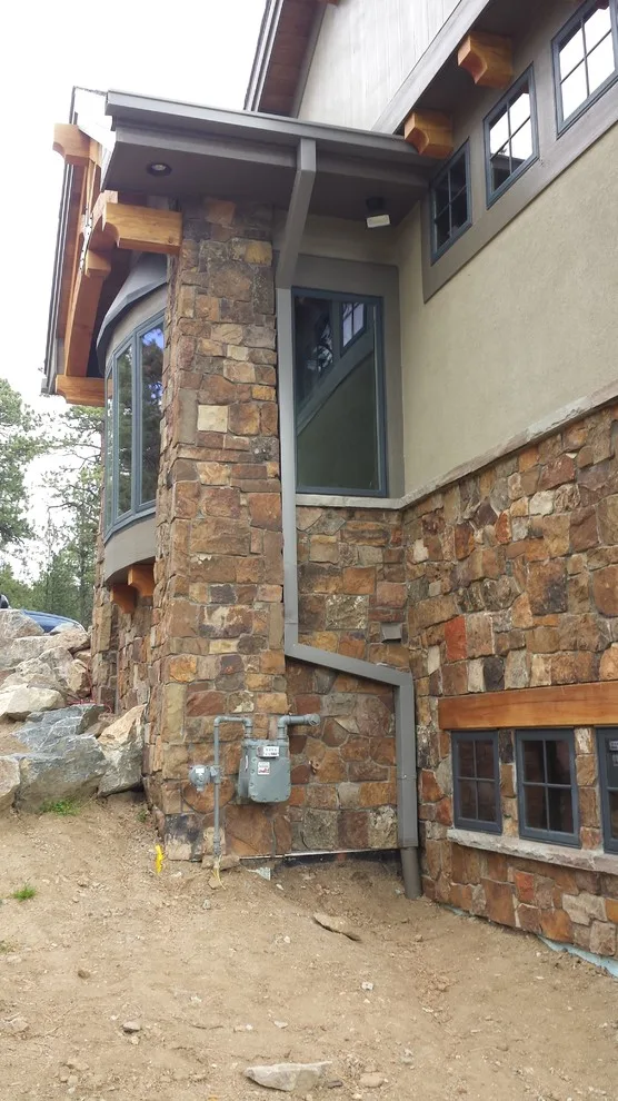 Custom Home Seamless Box Gutters by Precision Seamless Gutters LLC - Photo 7