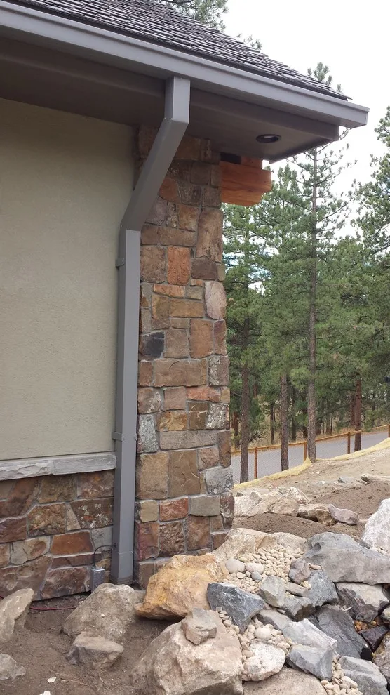 Custom Home Seamless Box Gutters by Precision Seamless Gutters LLC - Photo 10