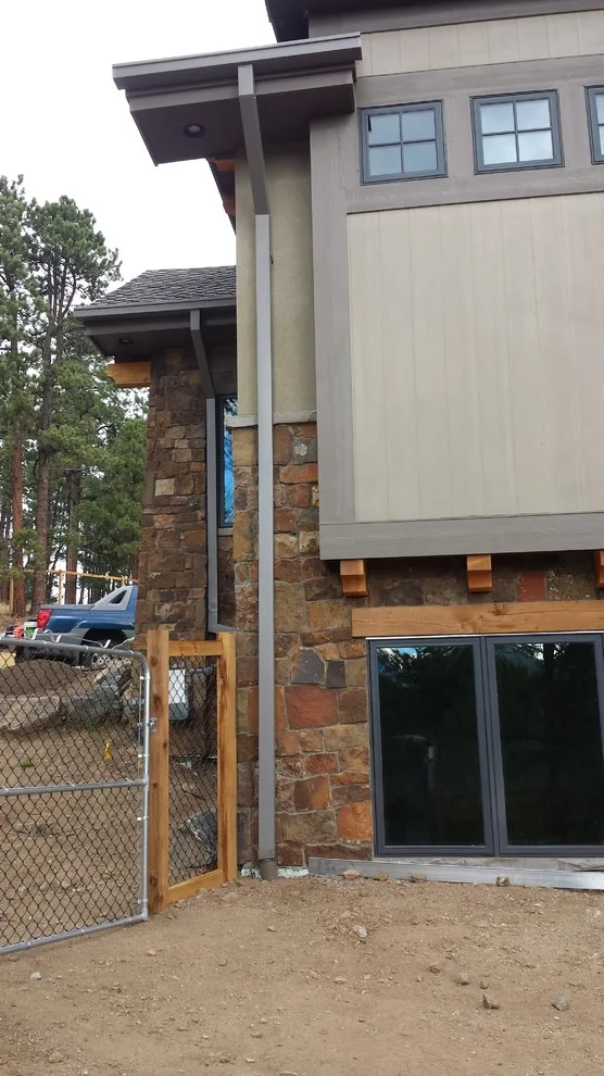 Custom Home Seamless Box Gutters by Precision Seamless Gutters LLC - Photo 2