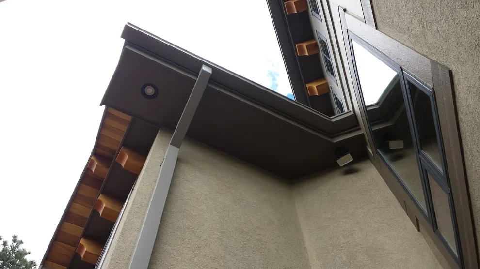Custom Home Seamless Box Gutters by Precision Seamless Gutters LLC - Photo 8