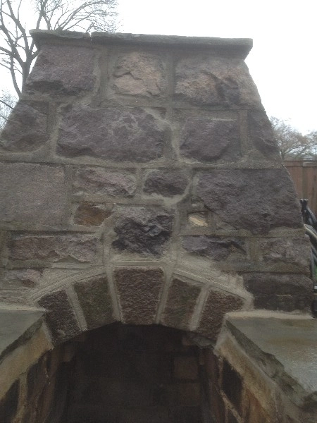 Flagstone Patio around Fireplace by Christopher A. Zeek LandscapeDesign&Construction - Photo 4