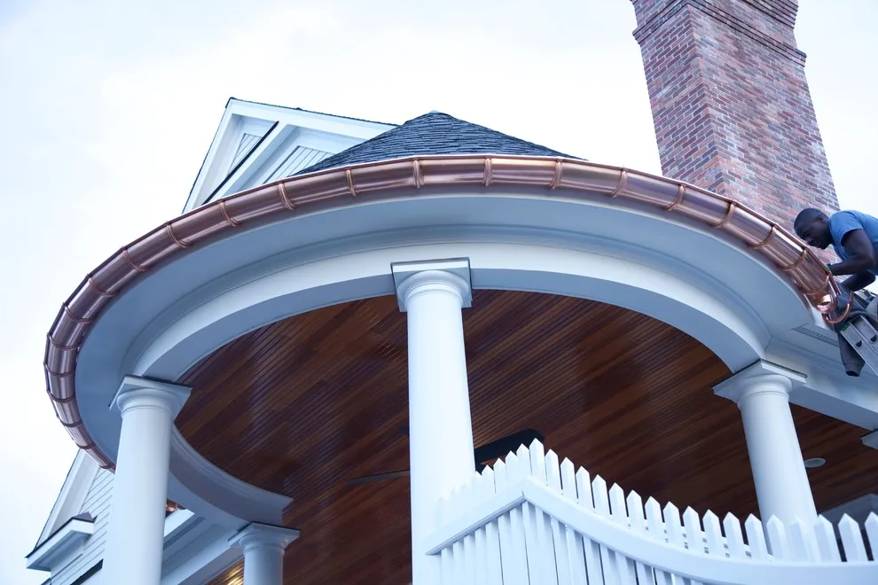Copper Downspouts by The Brothers That Just Do Gutters - Photo 98