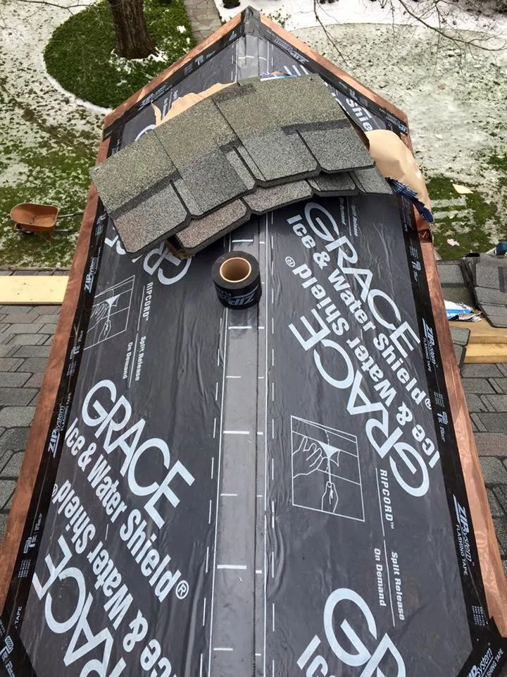 Wellesley Roof Renovation featuring Copper Details by Loyalty Exterior Solutions - Photo 7