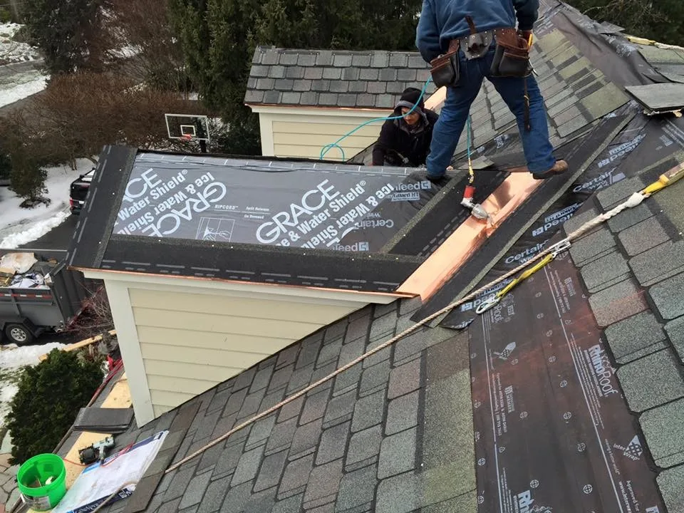 Wellesley Roof Renovation featuring Copper Details by Loyalty Exterior Solutions - Photo 8