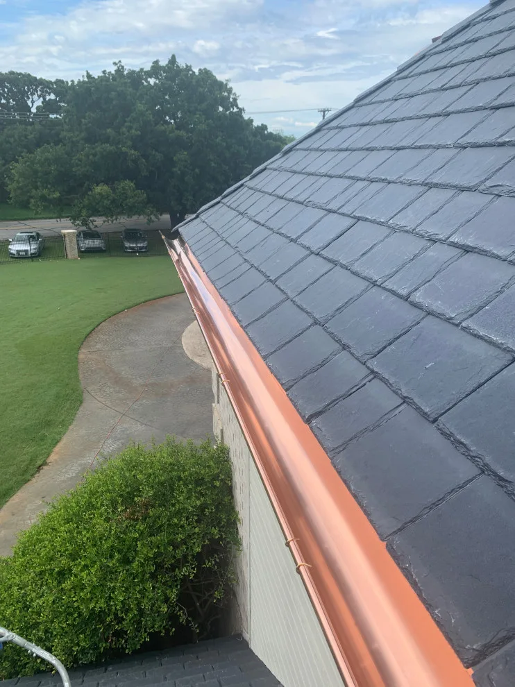 A Genuine Copper Project in Prestigious South Arlington Estates by Sharp Seamless Gutter - Photo 7