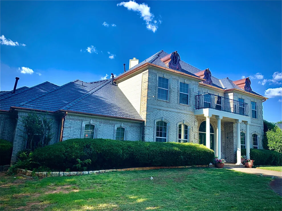 A Genuine Copper Project in Prestigious South Arlington Estates by Sharp Seamless Gutter - Photo 2