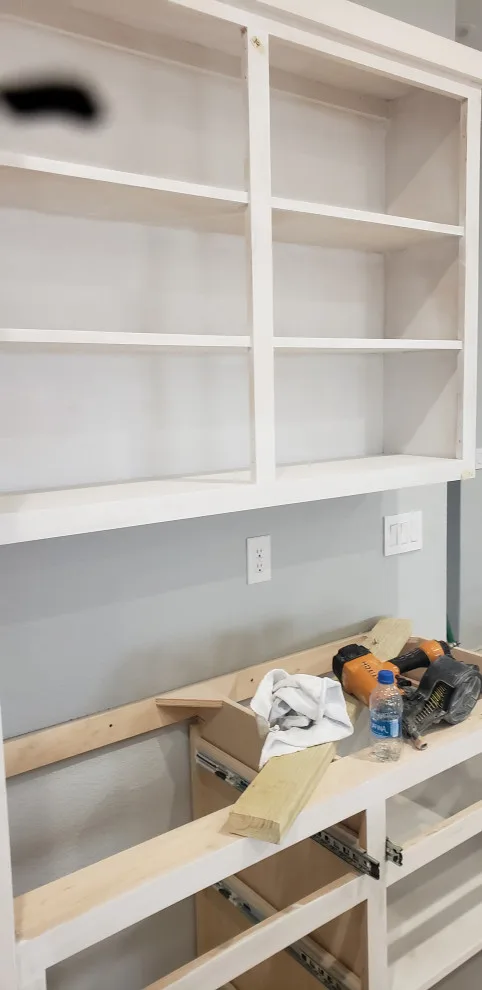 Preparation for Sanding Cabinets and Drawers by Original Roofers - Photo 9