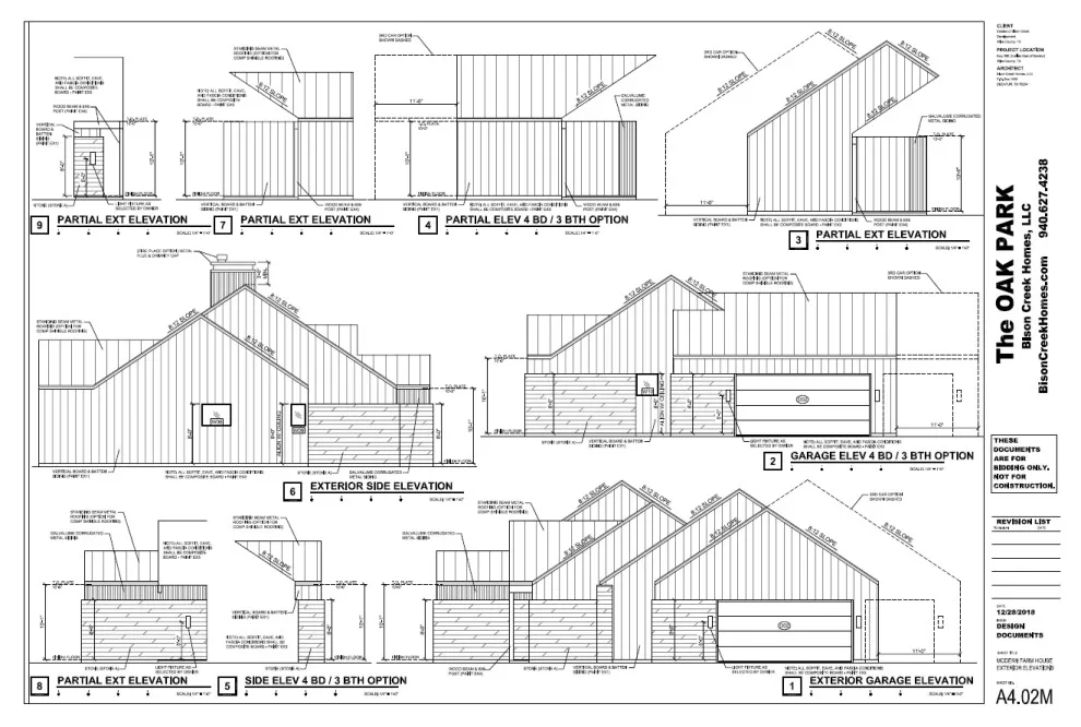 Oak Park Plans and Illustrations by Kimora Custom Roofing LLC - Photo 2