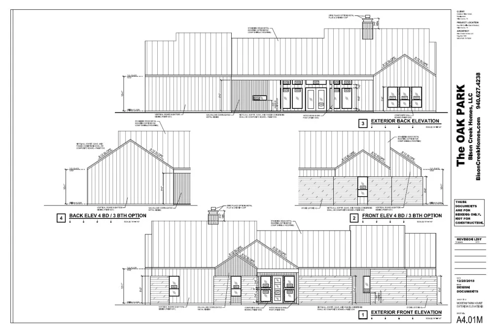Oak Park Plans and Illustrations by Kimora Custom Roofing LLC - Photo 3