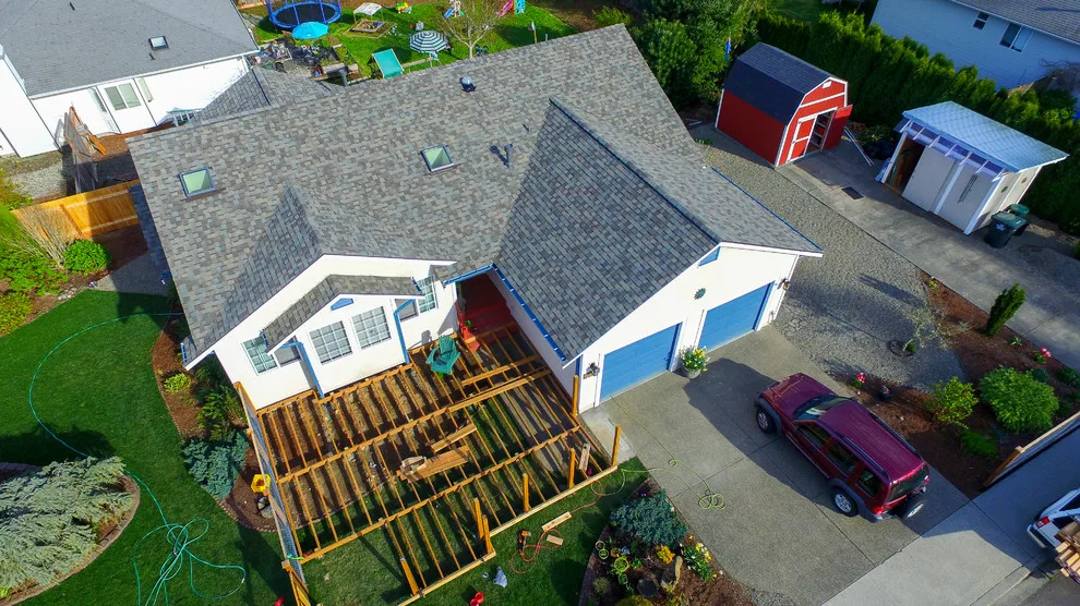 Transitional Roofing and Exterior Design by Patriot Roofing - Photo 6