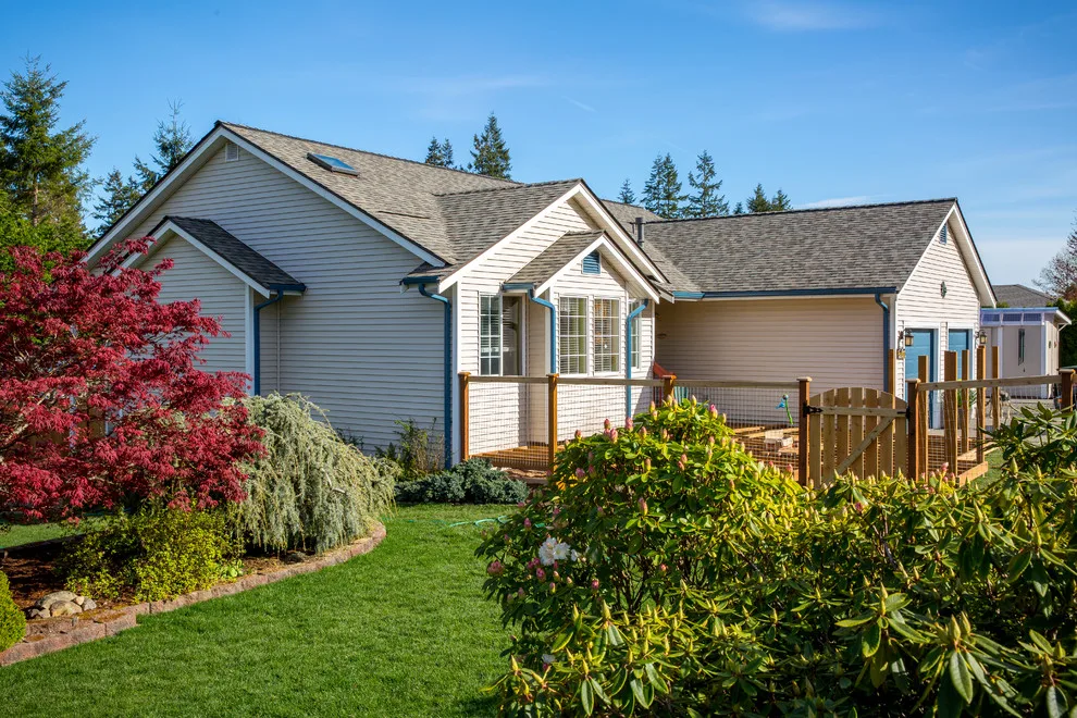 Transitional Roofing and Exterior Design by Patriot Roofing - Photo 8