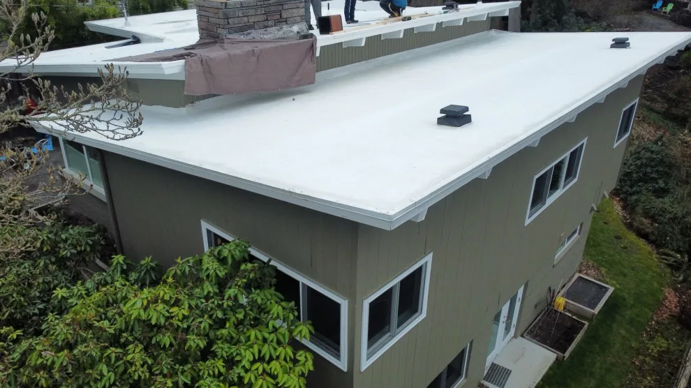PVC roofing projects by Checkmate Roofing And Construction - Photo 14