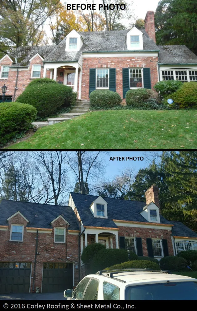 Roofing Projects with Shingles and Slates by Corley Roofing & Sheet Metal Co., Inc. - Photo 16