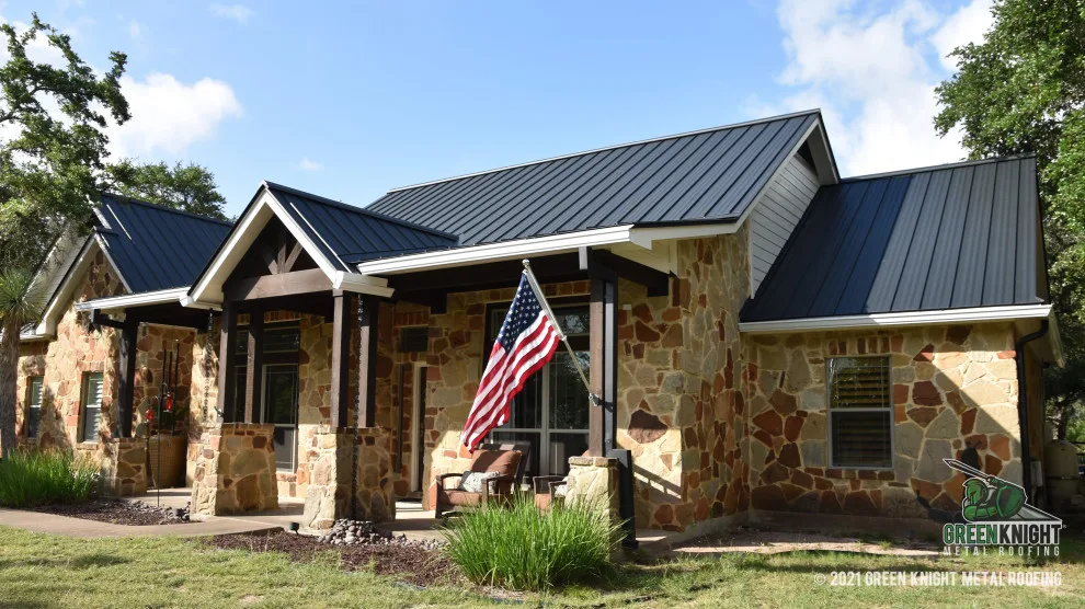 Matte Black Ore Standing Seam by Green Knight Metal Roofing - Photo 7