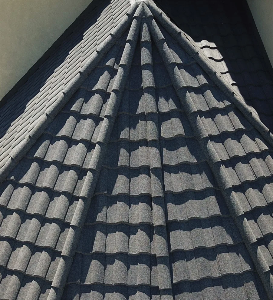 Stone-Finished Barrel Vault by Green Knight Metal Roofing - Photo 5