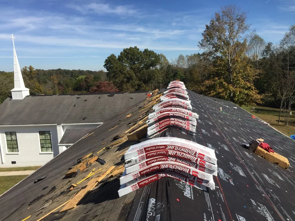 Antioch Baptist Roofing Renovation by Belle Haven Builders - Photo 5