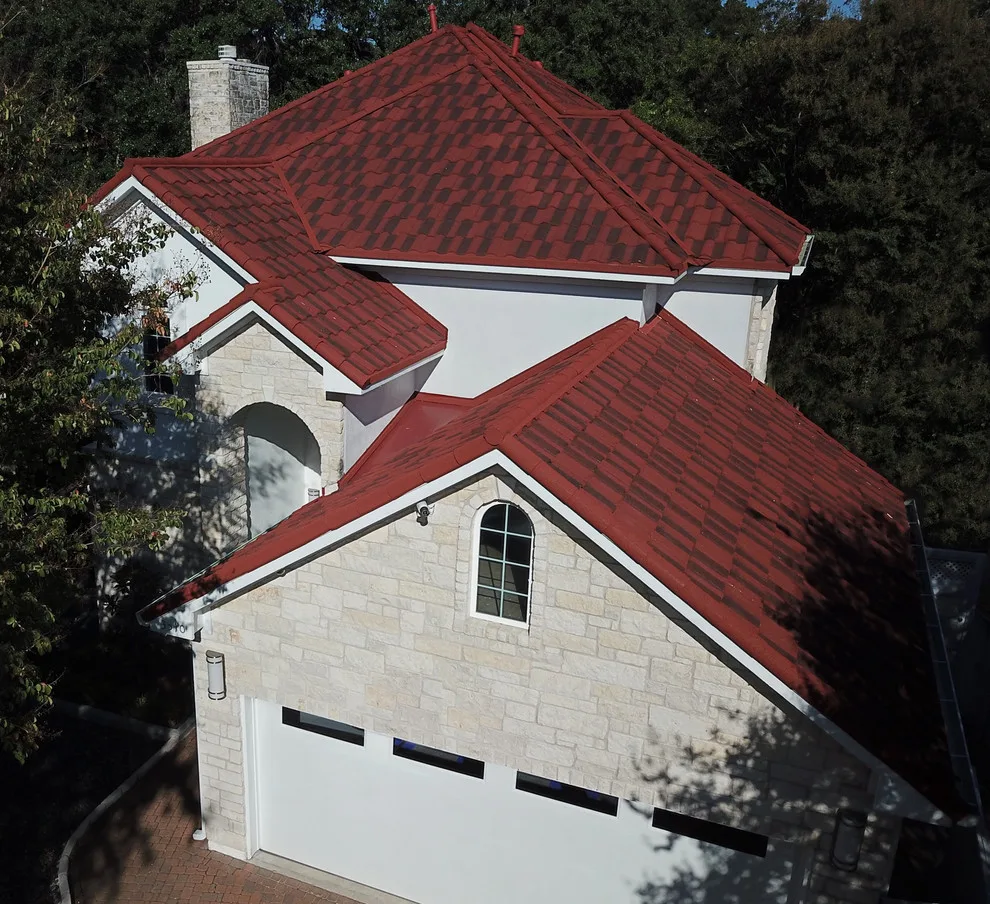 Barcelona Boral Stone-Coated Barrel Tile by Green Knight Metal Roofing - Photo 3