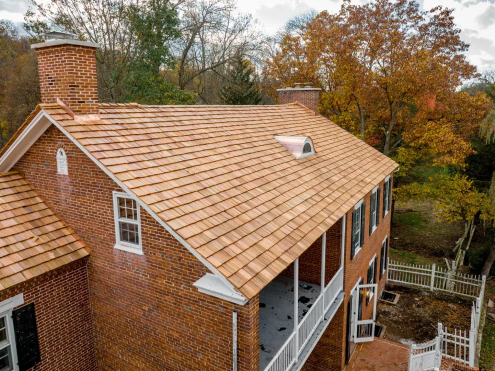 Cedar Roofing Installation in Mechanicsburg, PA by Middle Creek Roofing - Photo 21