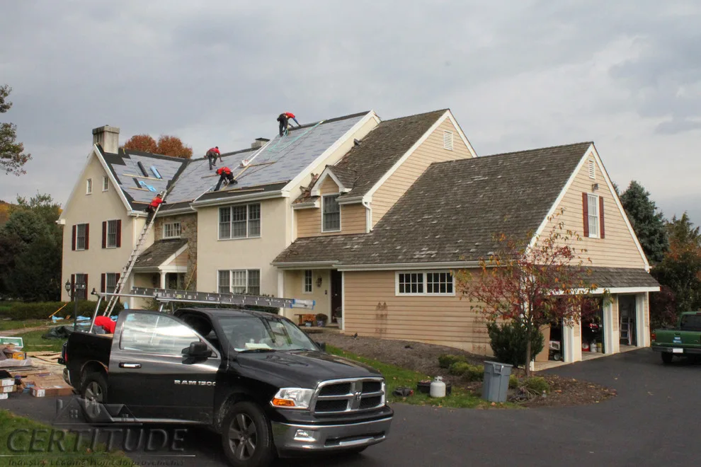 Highland Slate Shingle Roofing with Copper Details by Certainteed by Certitude Home Improvements - Photo 10