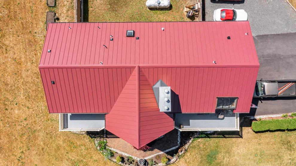 Roy, WA Colonial Red Metal Roofing by Valentine Roofing - Photo 3