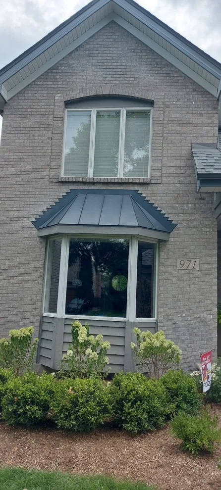 Buffalo Grove, IL Copper Awnings by Optimal Copper Gutters & Roof Chicago - Photo 2