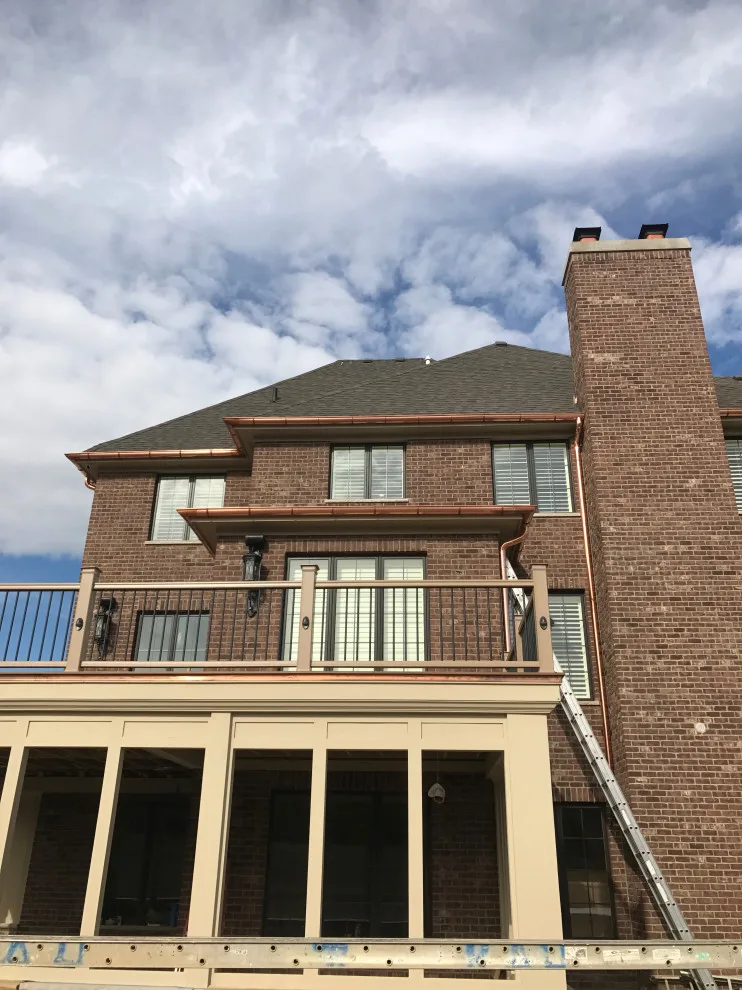 Lake Forest, IL Copper Gutters, Awnings, and Flashing by Optimal Copper Gutters & Roof Chicago - Photo 3