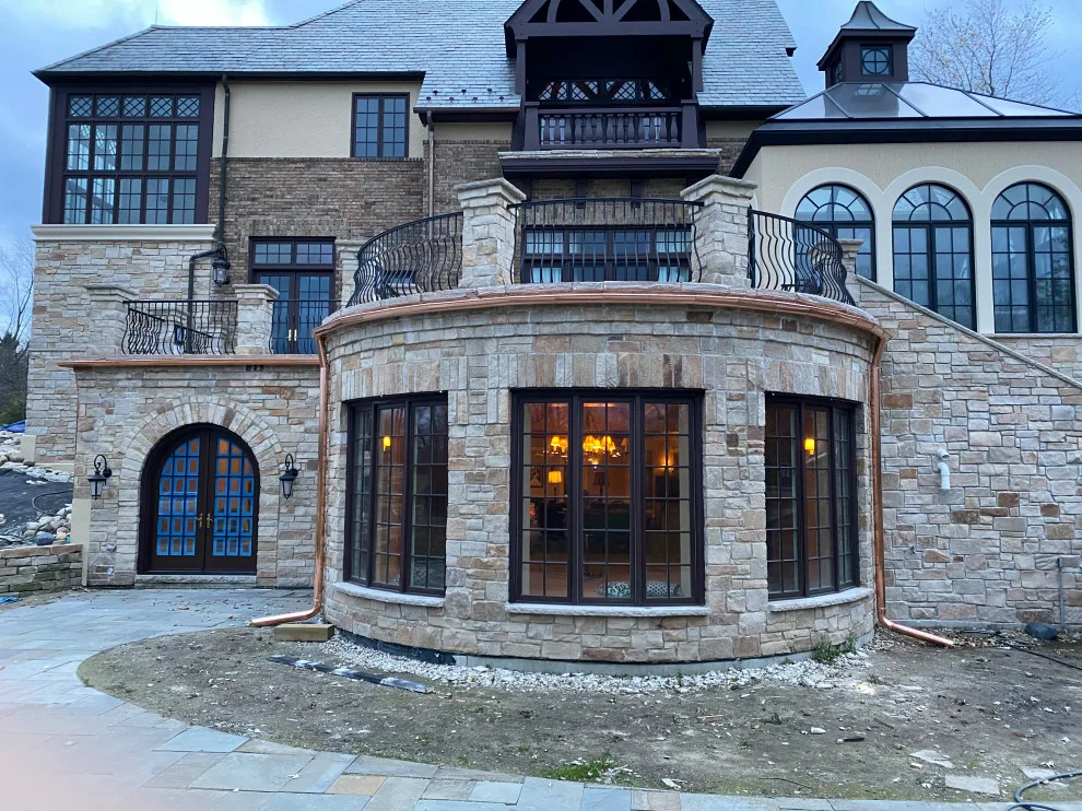 Glencoe IL Copper Gutters by Optimal Copper Gutters & Roof Chicago - Photo 5