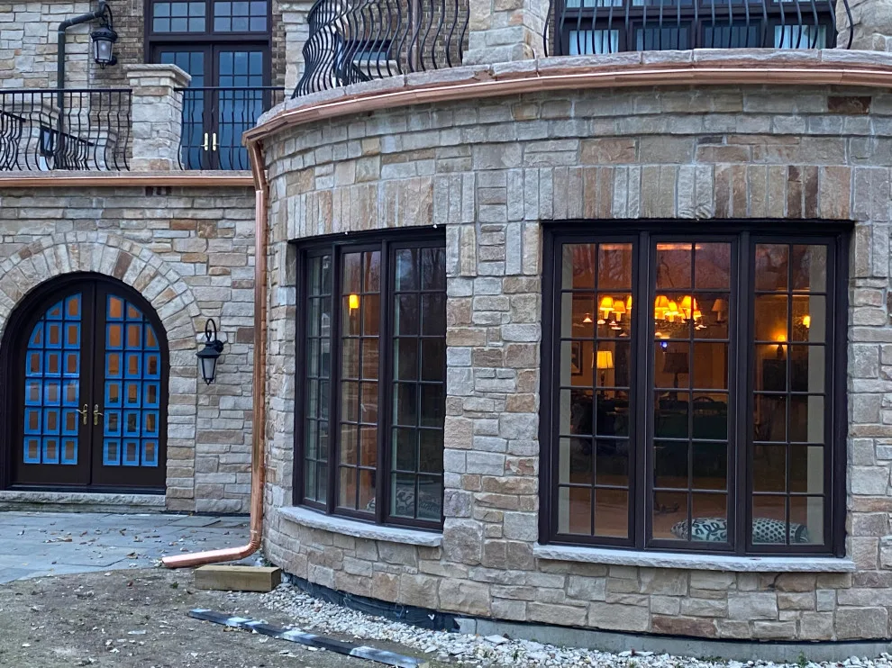 Glencoe IL Copper Gutters by Optimal Copper Gutters & Roof Chicago - Photo 4