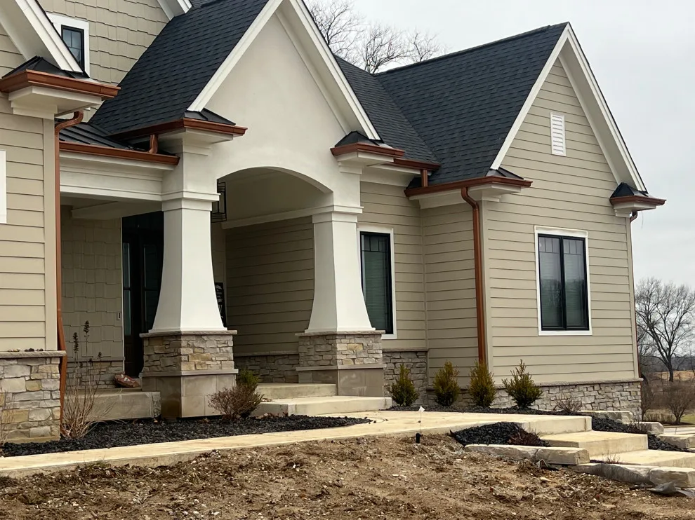 Wilmette, IL Copper Gutters by Optimal Copper Gutters & Roof Chicago - Photo 2