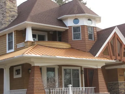 Copper Coin Roofing by Master Steel Roofing by Coated Metals Group - Photo 2