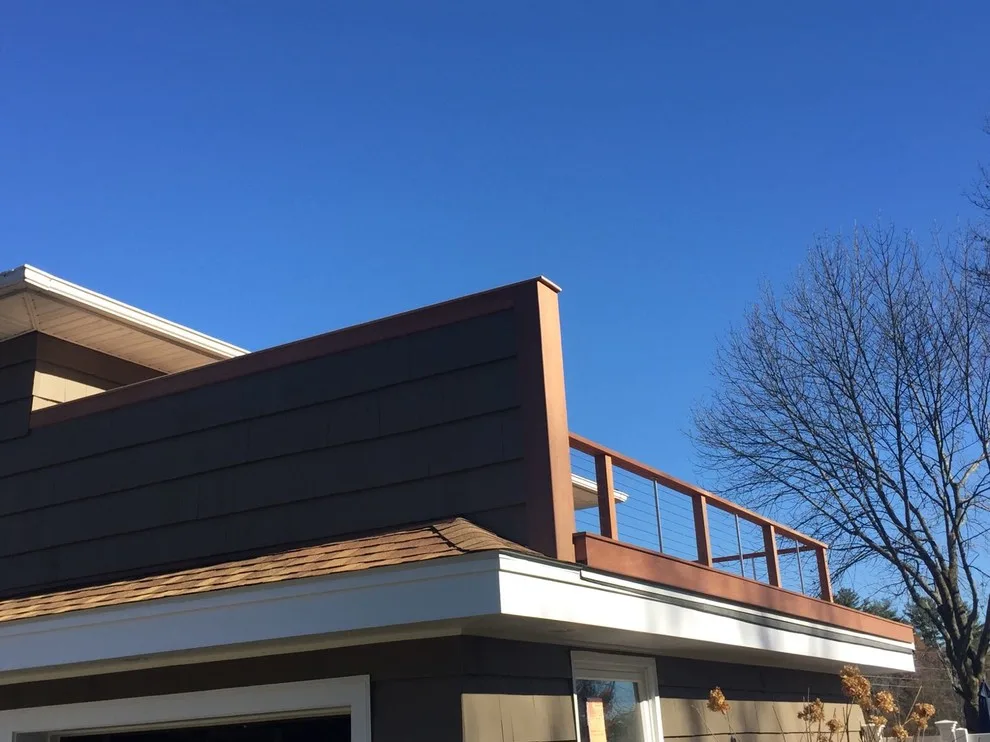 Tailored Mahogany Deck Featuring CableRail System by Loyalty Exterior Solutions - Photo 19