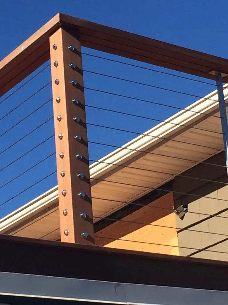 Tailored Mahogany Deck Featuring CableRail System by Loyalty Exterior Solutions - Photo 28