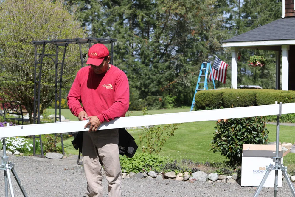 Tailored Continuous Heavy-Duty Aluminum Gutters by Valentine Roofing - Photo 5