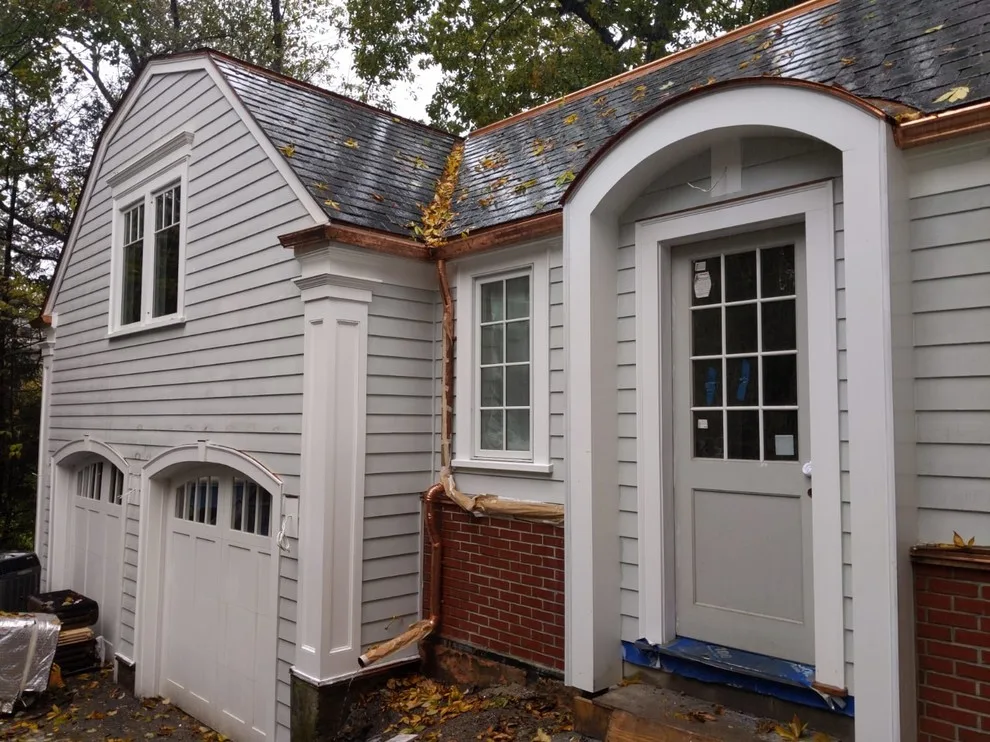 Complete Exterior Makeover with Unique Slate and Copper Roofing by Loyalty Exterior Solutions - Photo 14