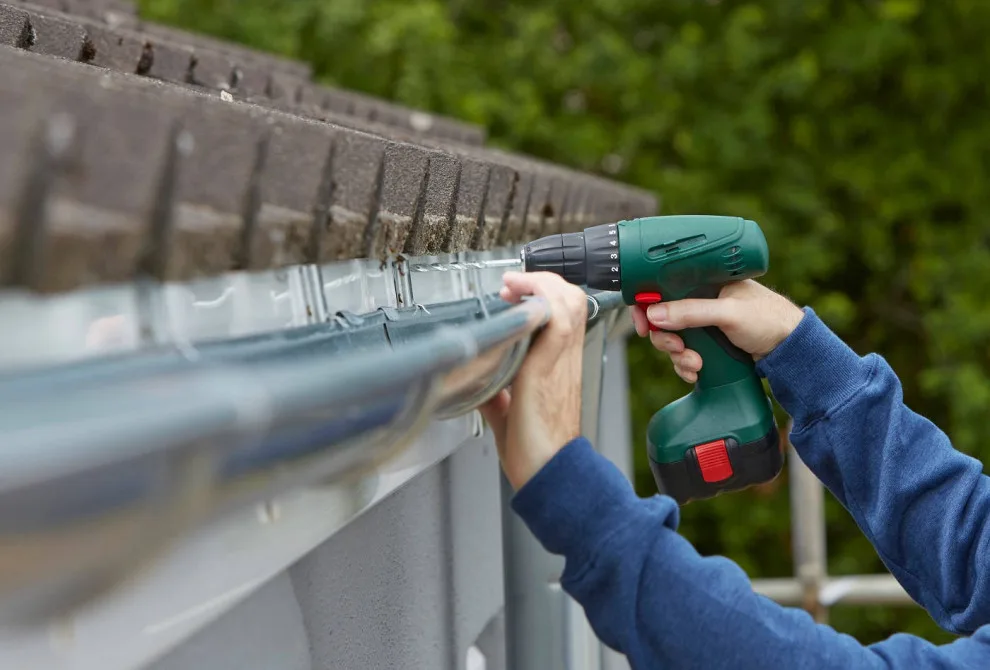 Gutter Setup by Lion Roofing Company - Photo 3