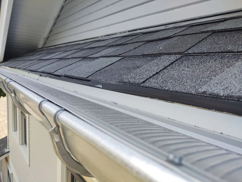 Semi-Circular Galvalume with Gutter Glove Pro by Austin Gutter King - Photo 2
