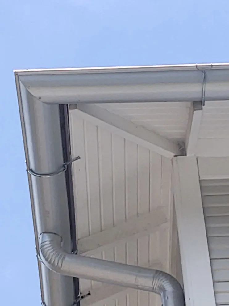 Semi-Circular Galvalume with Gutter Glove Pro by Austin Gutter King - Photo 7