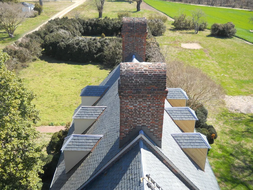 Carter's Grove Slate Roofing Heritage, Williamsburg, VA by The Roofing Company Inc. - Photo 6
