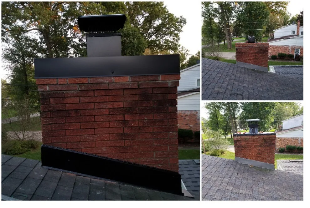 Custom-Made Chimney Caps with Lifetime Warranty by Metro Detroit Roofs LLC - Photo 4