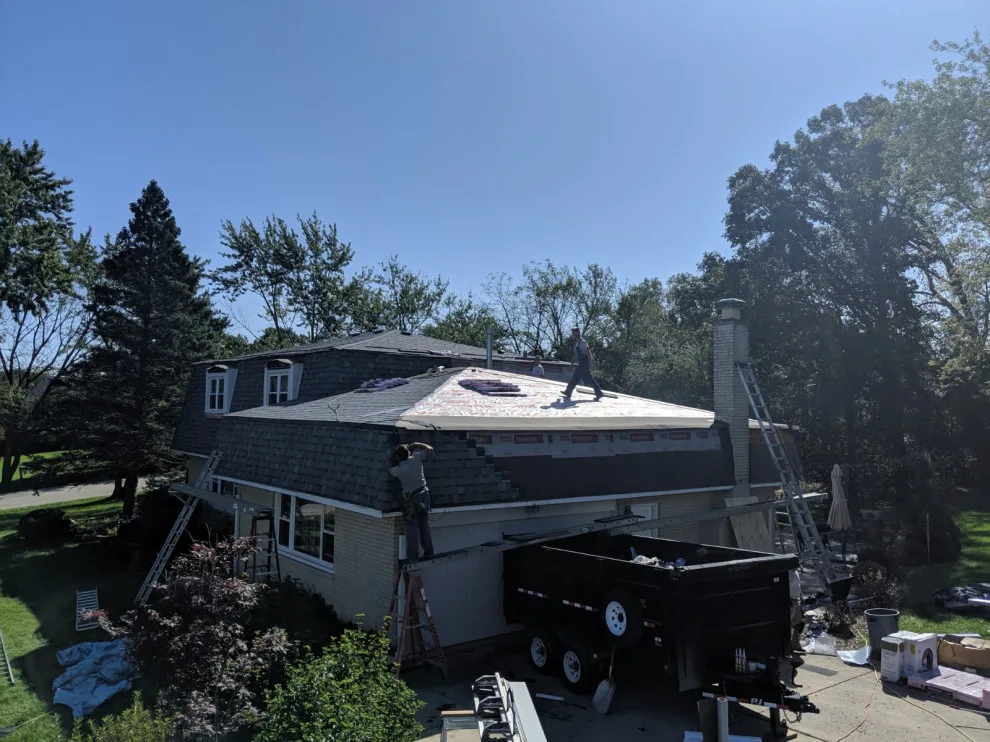 Mansard Roof Renovation by AJ Exteriors & Roofing Inc. - Photo 10