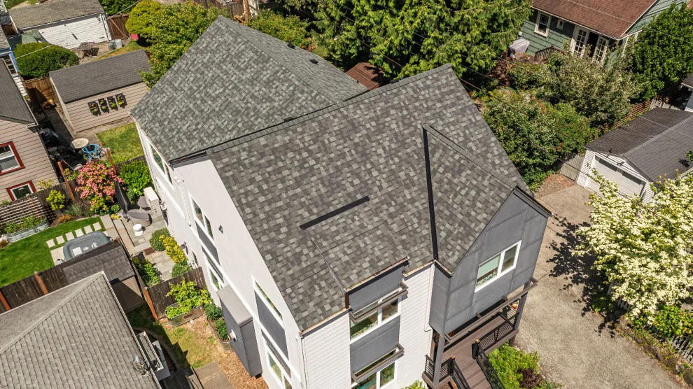 Estate Gray Duration Shingle Roof Replacement by Valentine Roofing - Photo 3