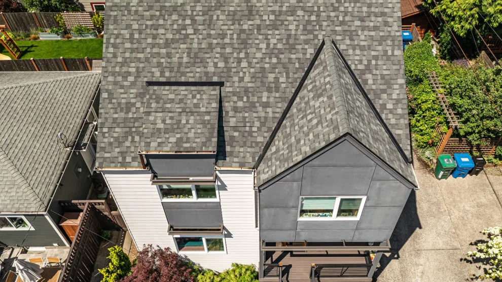 Estate Gray Duration Shingle Roof Replacement by Valentine Roofing - Photo 4