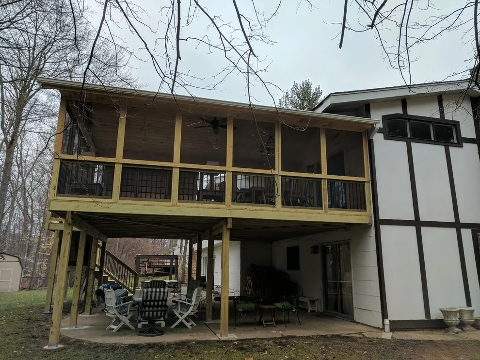 City Screened Deck Expansion by Hendo Contracting - Photo 5