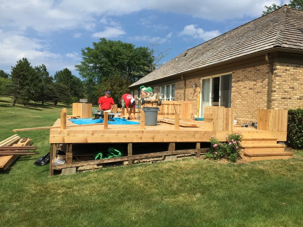 Glenview IL Outdoor Deck Initiative by A.B. Edward Enterprises, Inc. - Photo 10