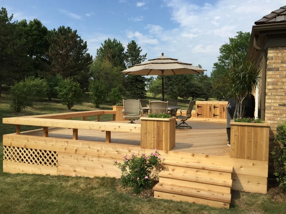 Glenview IL Outdoor Deck Initiative by A.B. Edward Enterprises, Inc. - Photo 2